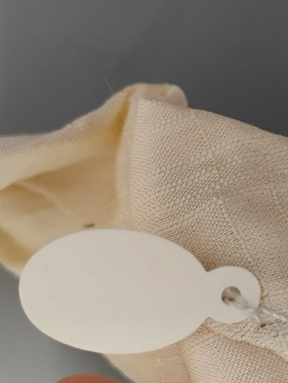 Vintage 1970s 1980s Ted Ladipus Cream Silk Tie OS